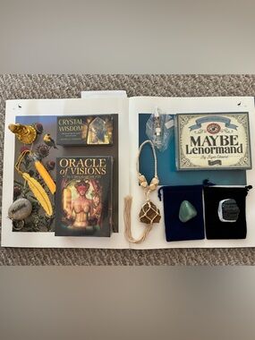 (10pc) Three Tarot Deck Spiritual Bundle/Gift Box
